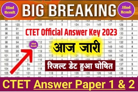 CTET Answer Key 2023